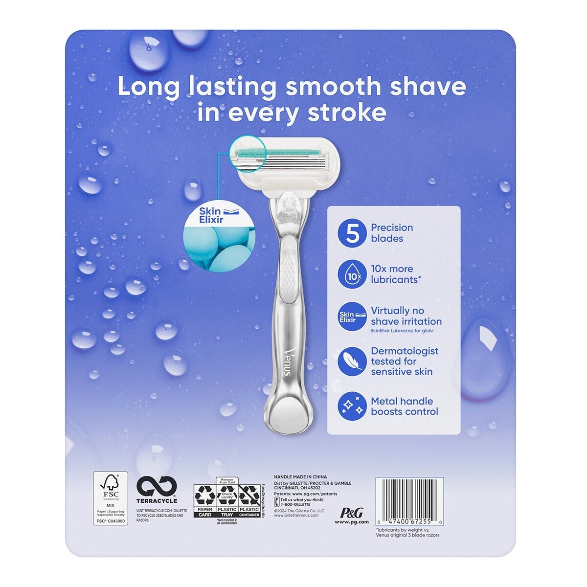 Venus系列 女性除毛刀 刀架 X 1 + 刀片 X 11