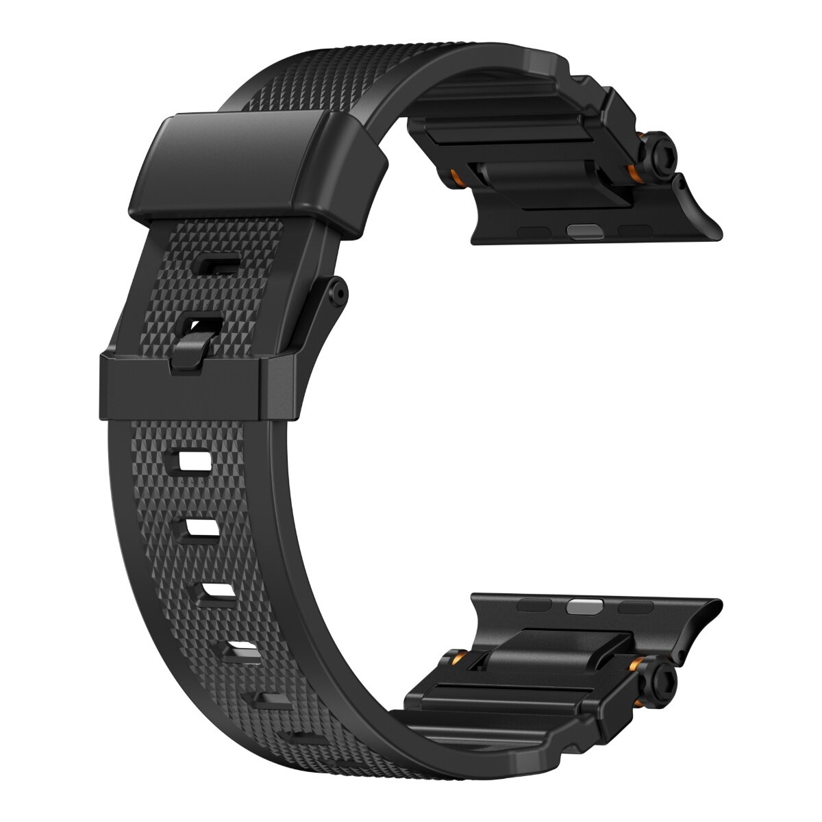 SwitchEasy Rugged 矽膠防水錶帶 44/45/46/49mm 黑色 SwitchEasy Rugged 矽膠防水錶帶 44/45/46/49mm 黑色