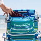 Tommy Bahama 可調式海灘椅 水藍條紋