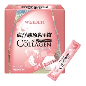WEIDER 威德海洋膠原粉+鐵 60 包 WEIDER 威德海洋膠原粉+鐵 60 包