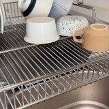 Stopia 不鏽鋼雙層餐具瀝水架