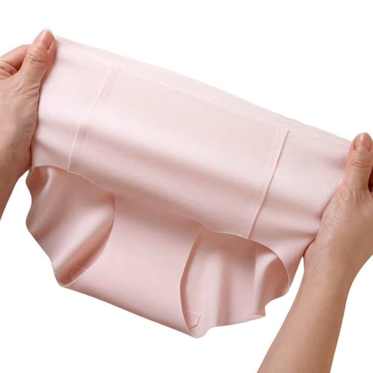 郡是 無縫製低腰女內褲 2入 粉色 LL