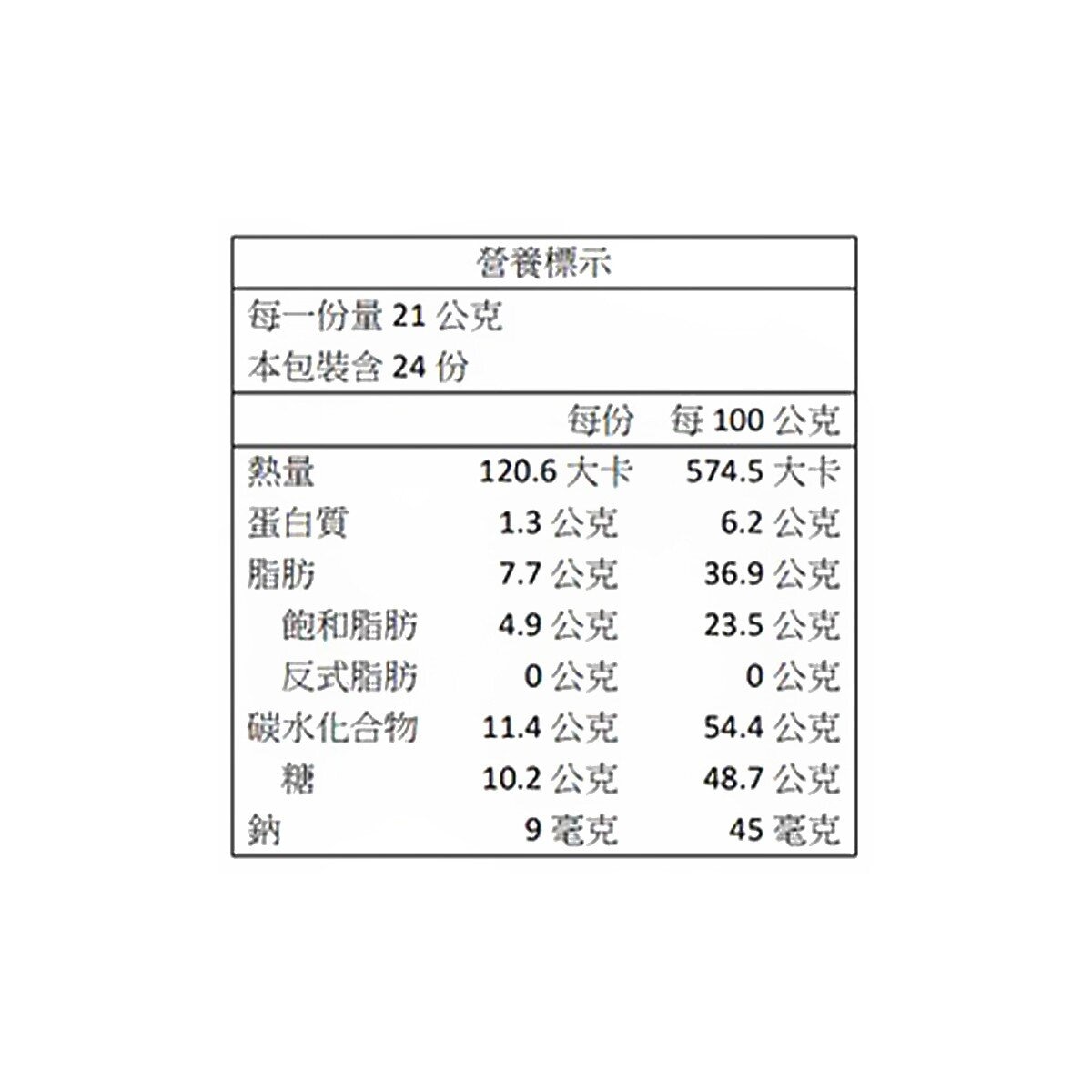 明治 阿波羅草莓可可粒 21公克X24包