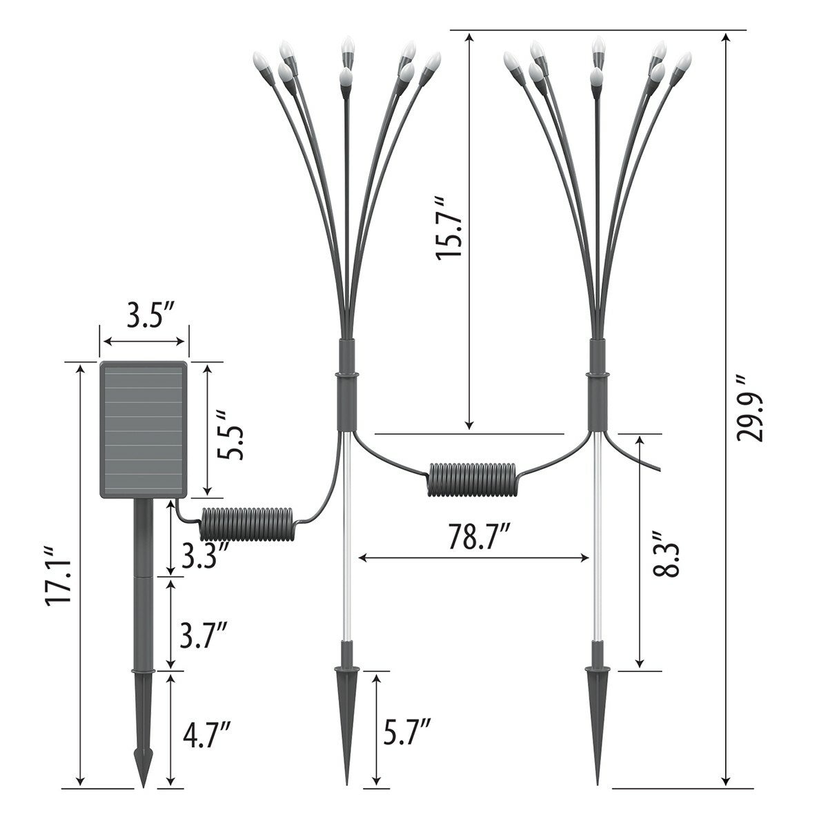 SolRBrite 太陽能螢火蟲造型燈