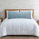 Sutton Place 壓花長抱枕 50公分 X 121公分 淺藍