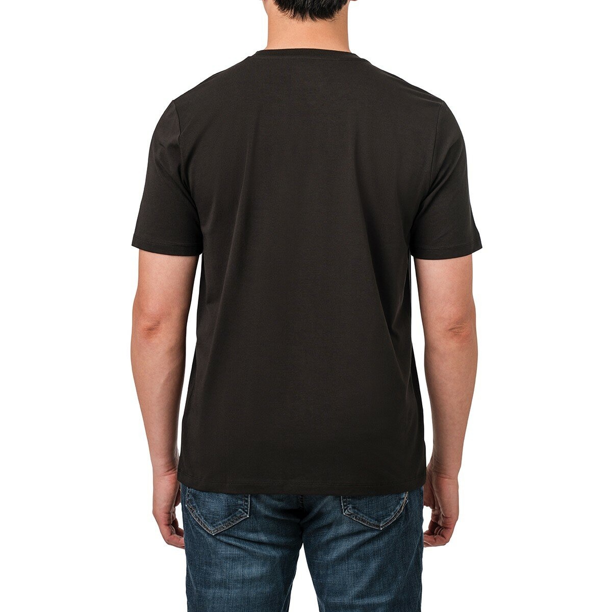 Rough Dress 男圓領短袖上衣 黑