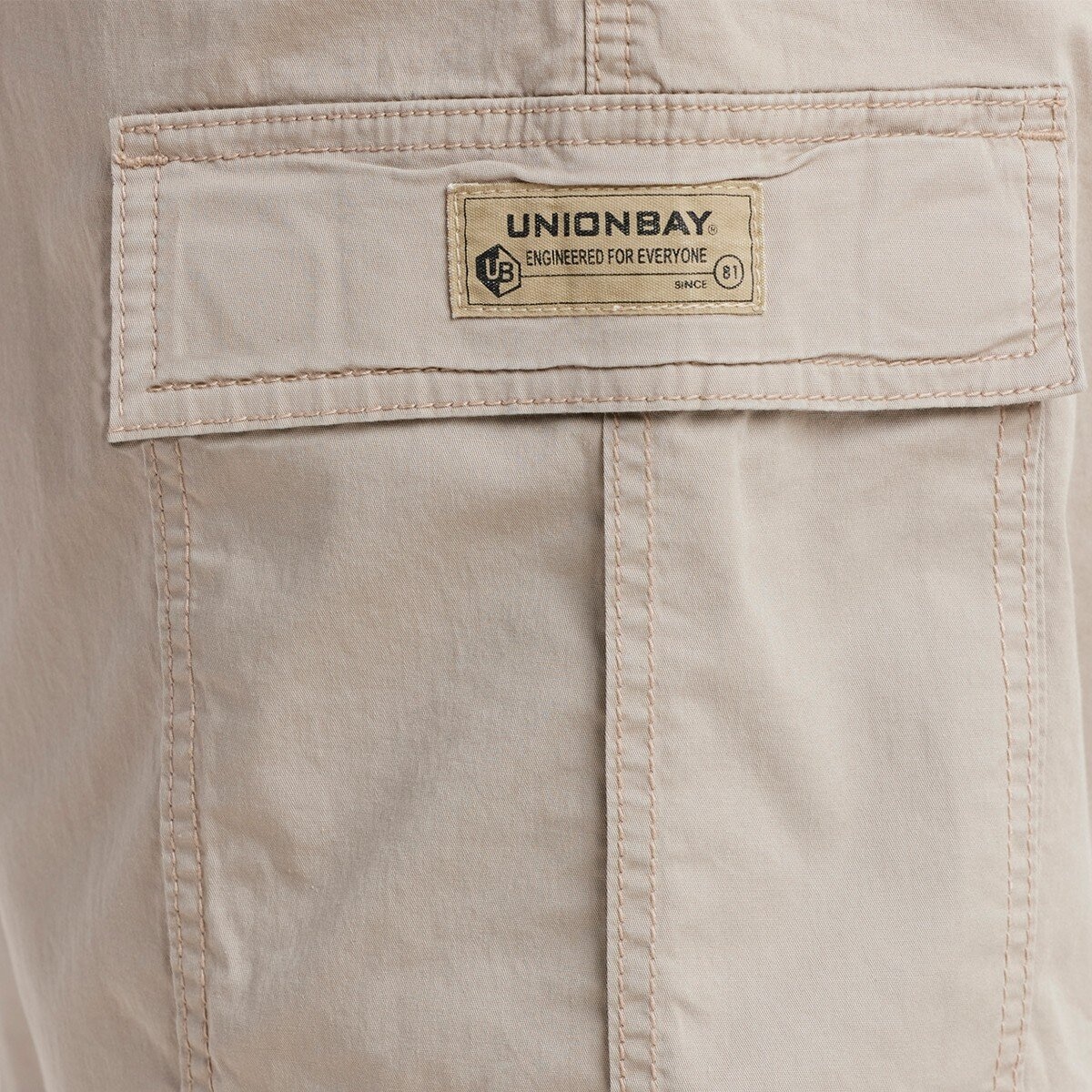 Unionbay 男工裝短褲 淺棕色