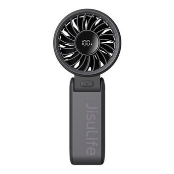 JisuLife 折疊式手持高速風扇 Life7 黑 JisuLife 折疊式手持高速風扇 Life7 黑