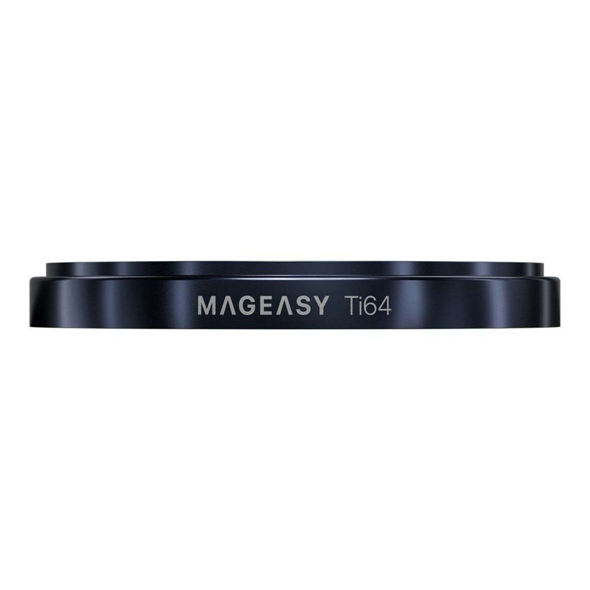 MAGEASY Bright M 不發黃軍規磁吸透明殼 iPhone 17 Pro Max(午夜磁圈) + 鏡頭保護貼Lenz鈦合金(午夜鈦) + Vetro 9H 鋼化玻璃保護膜