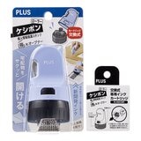 PLUS 替換式開箱刀保護章 淡藍 + 卡匣 X 2入 IS-590CM