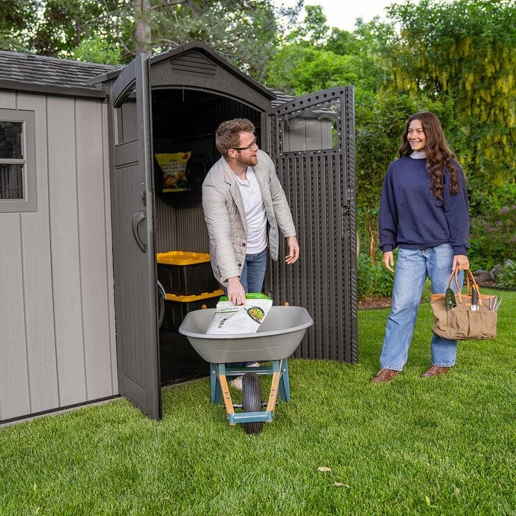 Lifetime 7.5呎 X 12呎 戶外儲藏屋