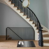 Korhani Studio 條紋地墊 60公分 X 90公分 X 0.7公分 黑