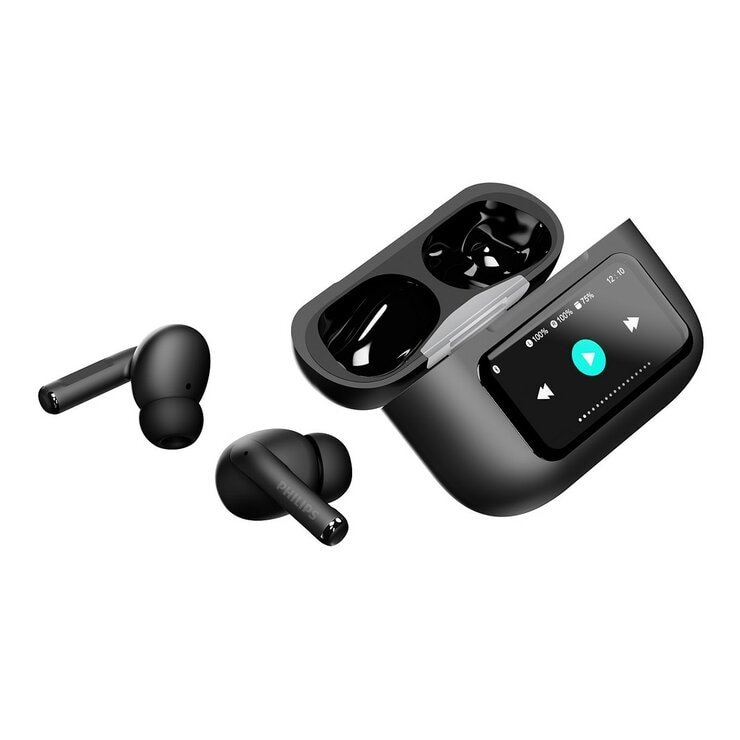 飛利浦 觸控螢幕真無線藍芽耳機 TAT2630 - 黑/銀