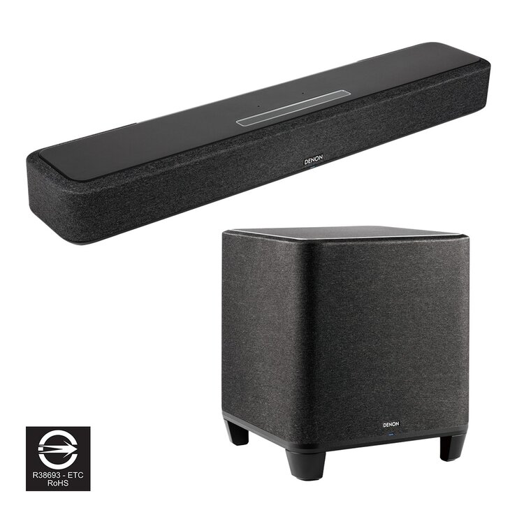 Denon Home 550 Soundbar+無線重低音組合
