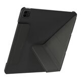 SwitchEasy Origami 全方位多角度支架保護套 iPad Air 13吋 M3 / M2 & iPad Pro 12.9吋 2022 M2 - 2018 黑色