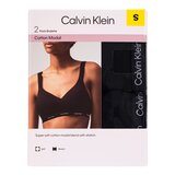Calvin Klein 女無鋼圈內衣兩入組 S