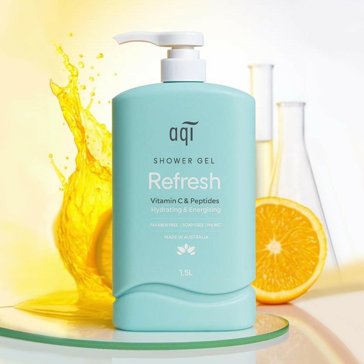 AQI 清爽沐浴露 1.5公升