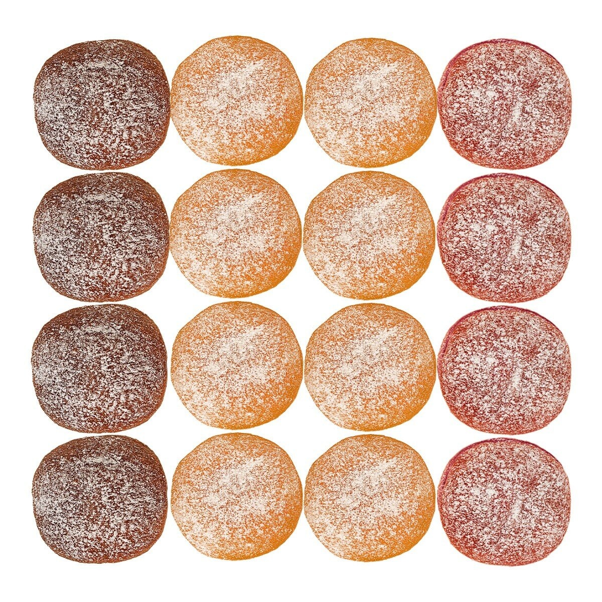 綜合迷你夾餡甜甜圈 16入