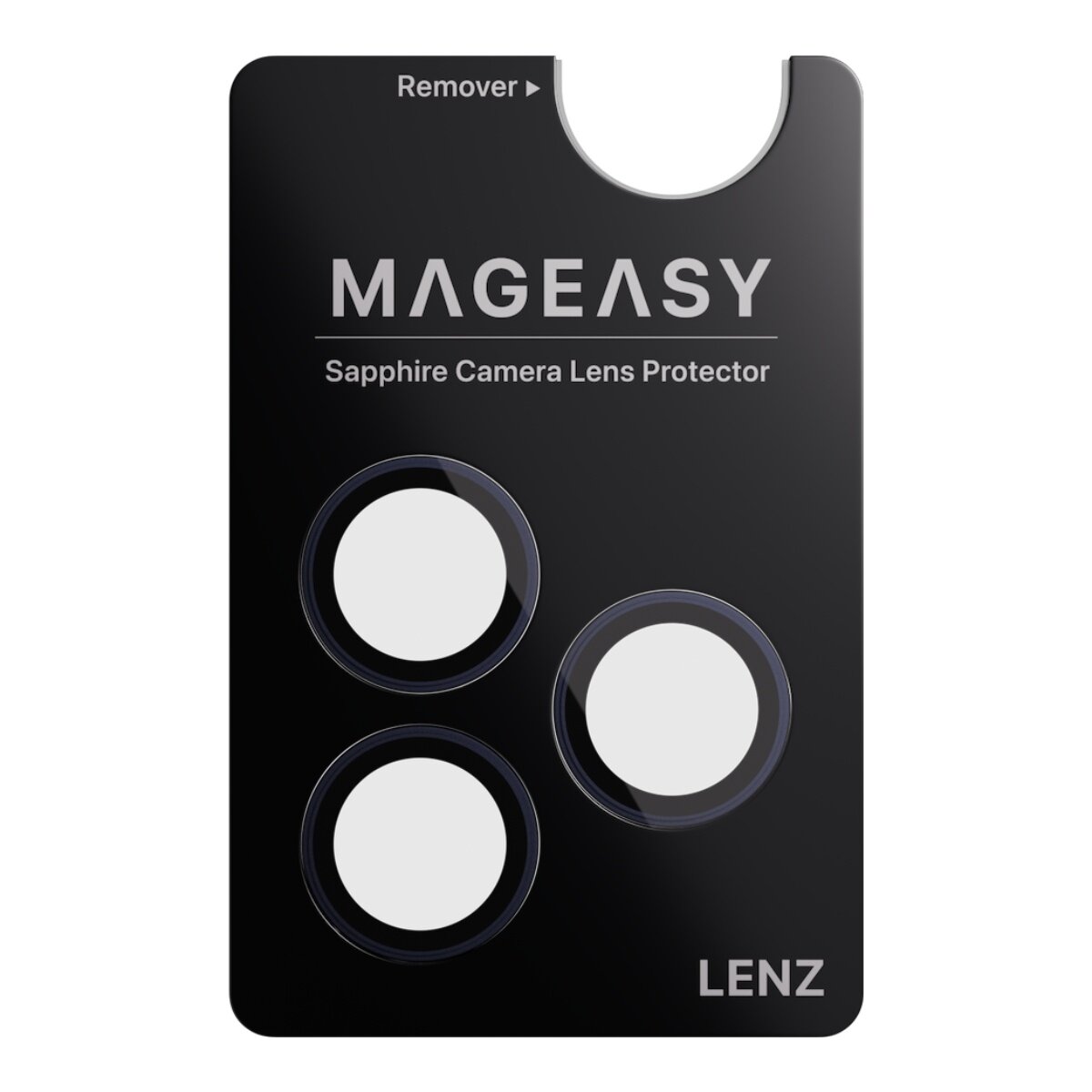 MAGEASY Odyssey Strap M 超軍規防摔掛繩手機殼 iPhone 17 Pro Max(迷霧/高冷灰) + 鏡頭保護貼Lenz(午夜) + Vetro 9H 鋼化玻璃保護膜