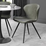 Bentley Designs Arlo 皮面餐椅 2入組 橄欖綠 Bentley Designs Arlo 皮面餐椅 2入組 橄欖綠