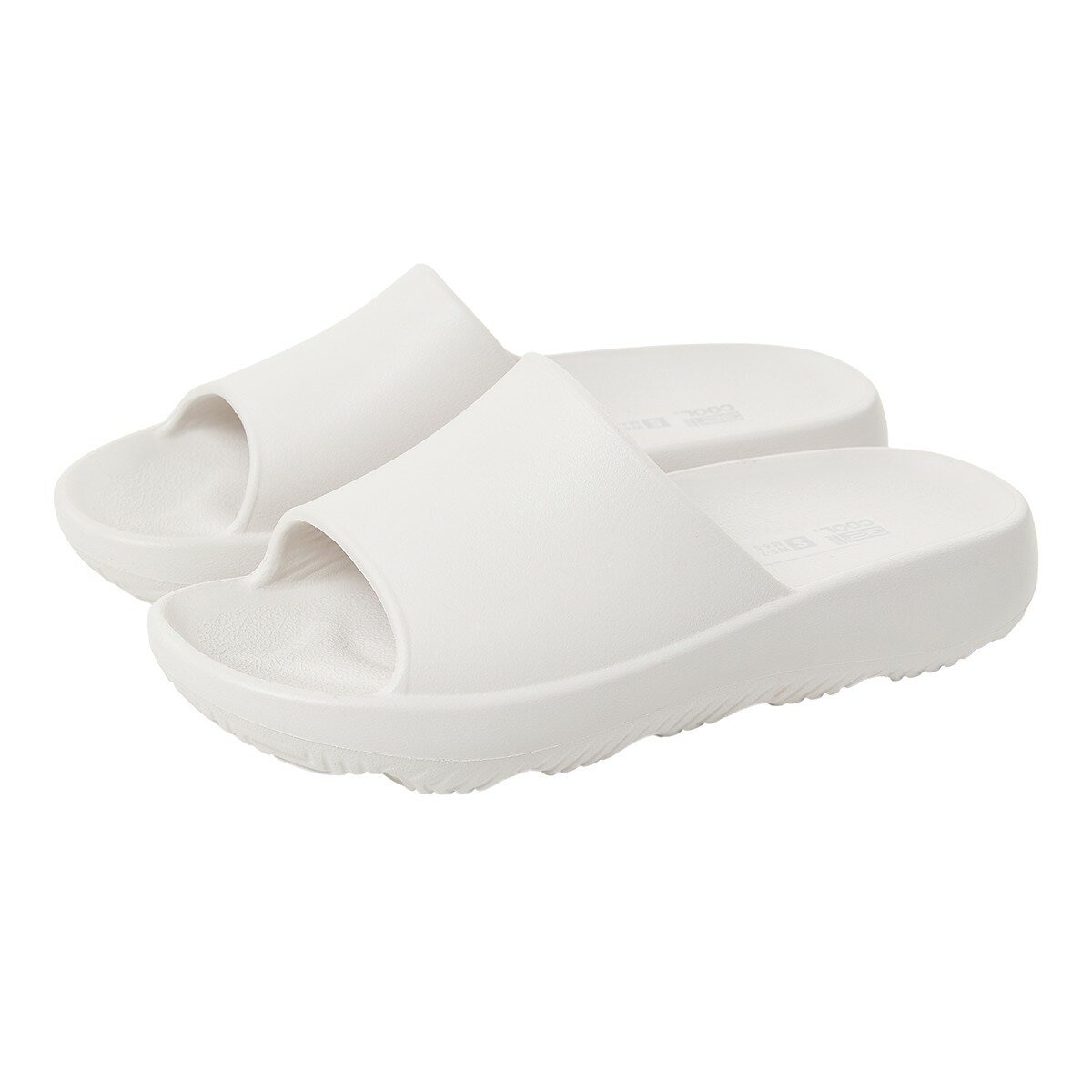 32 Degrees 波浪厚底拖鞋 淺灰