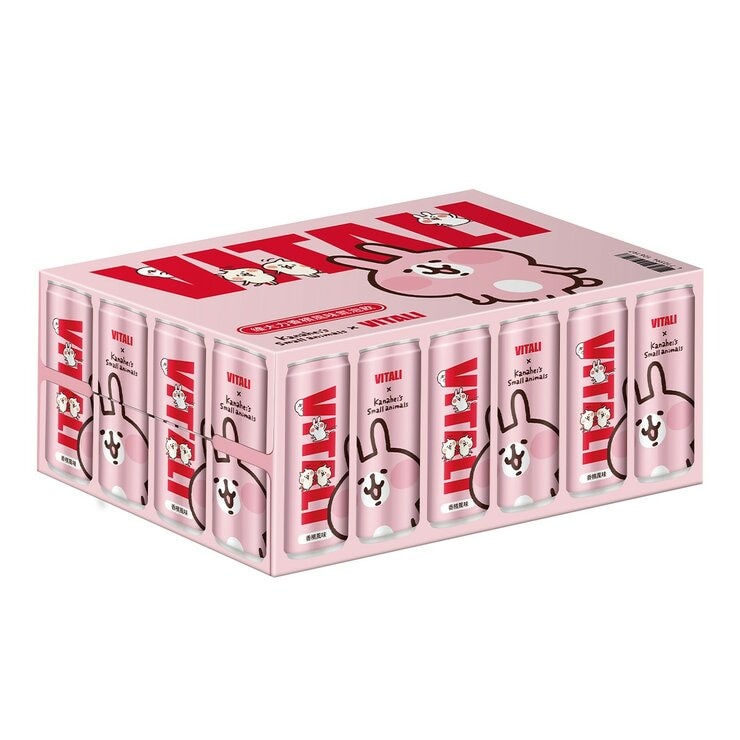 維大力 香檳風味氣泡飲 卡娜赫拉聯名款 330毫升 X 24入