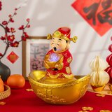 開運財神滾滾流水擺飾