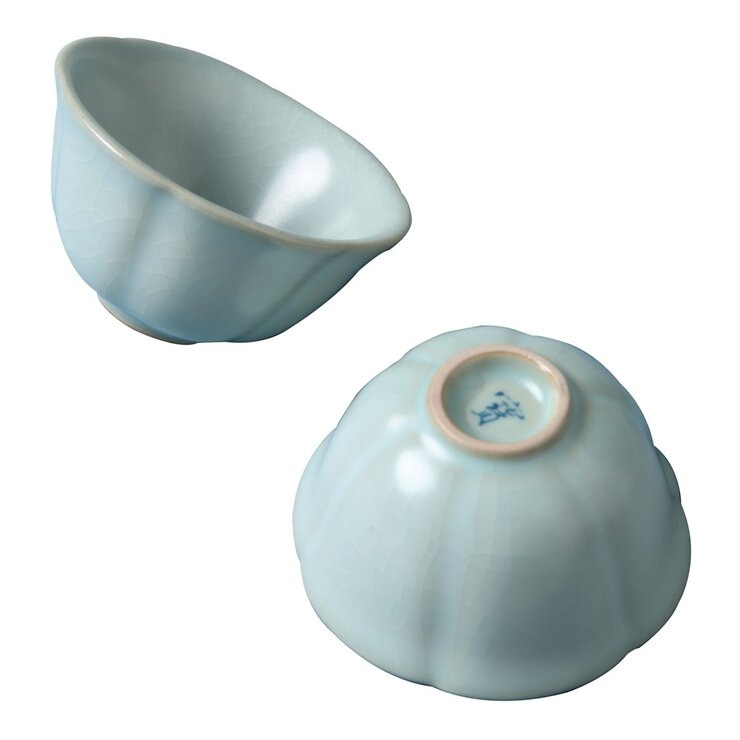 陸寶 汝窯錦珠壺茶組 9件組