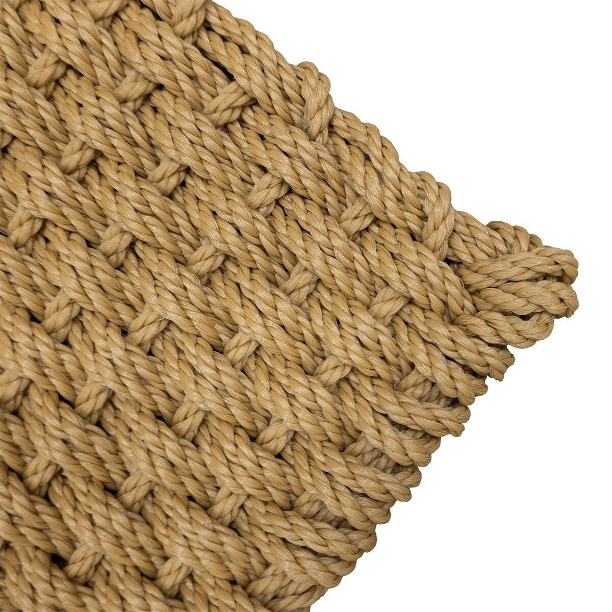 Korhani Studio 編織質感地墊 60公分 X 90公分 X 1.8公分 米