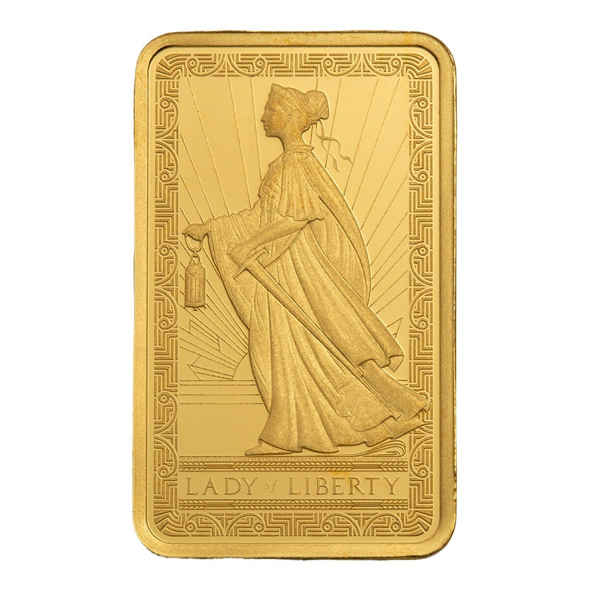 PAMP 自由女神金條 999.9純金 2.5公克