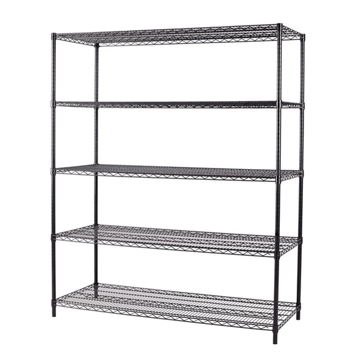 Trinity 五層多功能置物架6入 黑色