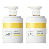 unlabel LAB 超亮白維他命C保濕身體乳 300公克 X 2入