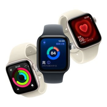 Apple Watch SE 3 (GPS + 行動網路) 40公釐 鋁金屬錶殼含錶帶