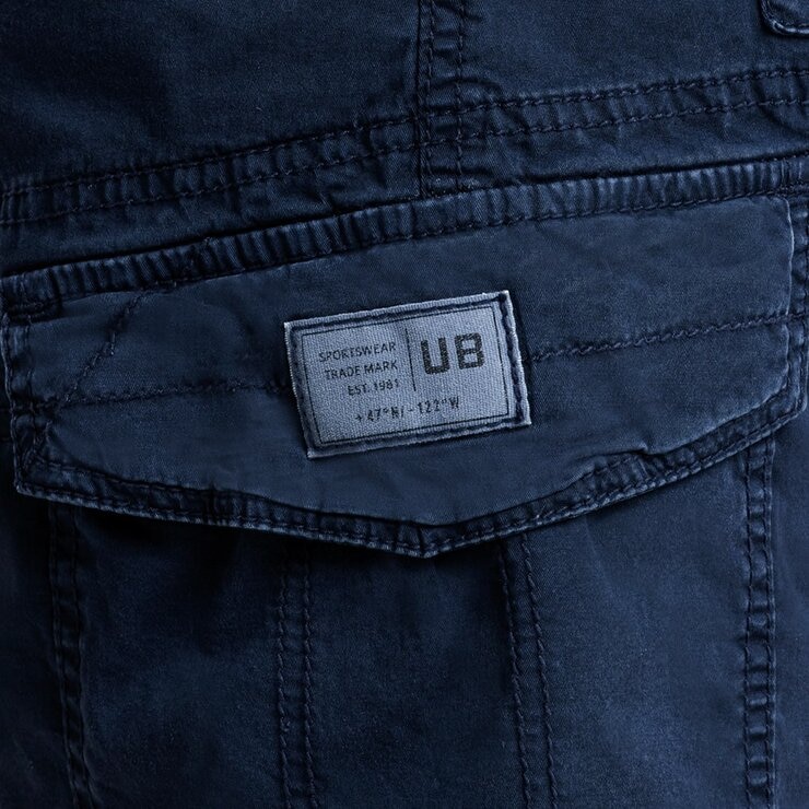 Unionbay 男工裝短褲 深藍 腰圍 32吋