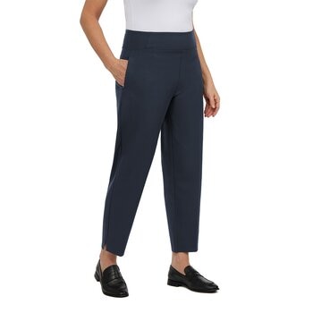 科克蘭 女九分褲 深藍 S