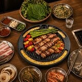 KITCHENWAY 陶瓷不沾塗層萬用IH烤盤 34公分 KITCHENWAY 陶瓷不沾塗層萬用IH烤盤 34公分