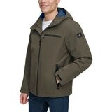 Tommy Hilfiger 男防風防潑水連帽外套 橄欖