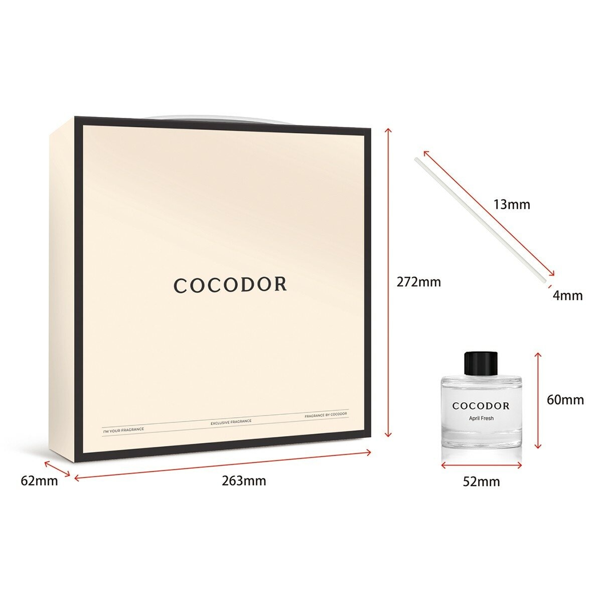 COCODOR 經典MINI系列 擴香瓶禮盒組 50毫升 X 8入組