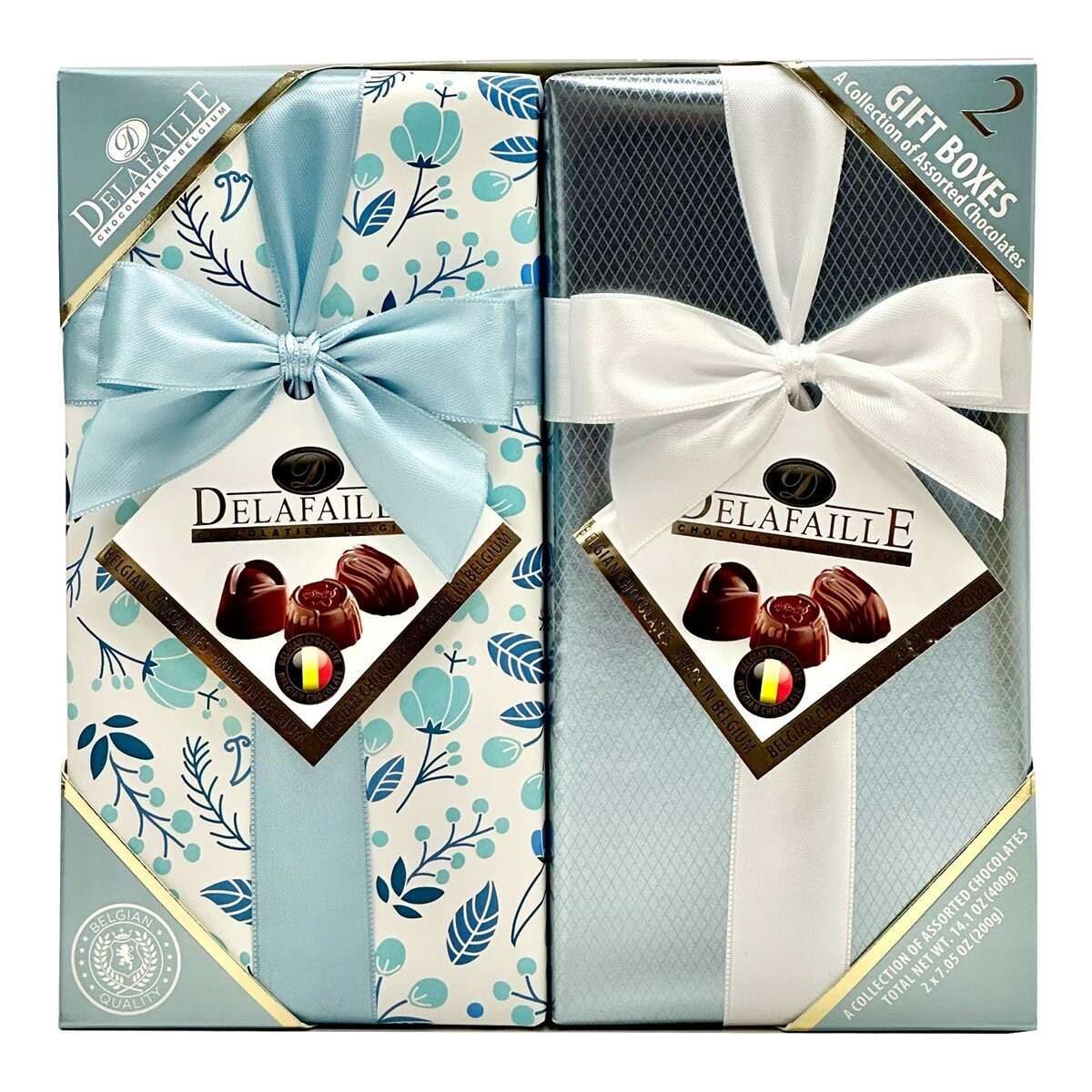 Delafaille 綜合巧克力禮盒 200公克 X 2入 Delafaille 綜合巧克力禮盒 200公克 X 2入