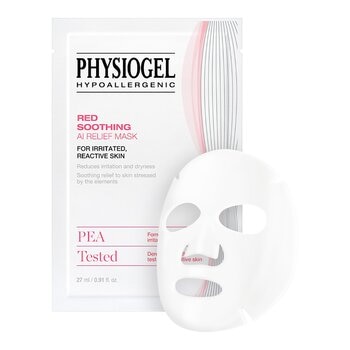 PHYSIOGEL 潔美淨 層脂質安撫修護AI羽絲面膜 20入組