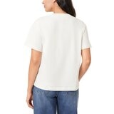 Scotch & Soda 女圓領短袖上衣 白底花紋