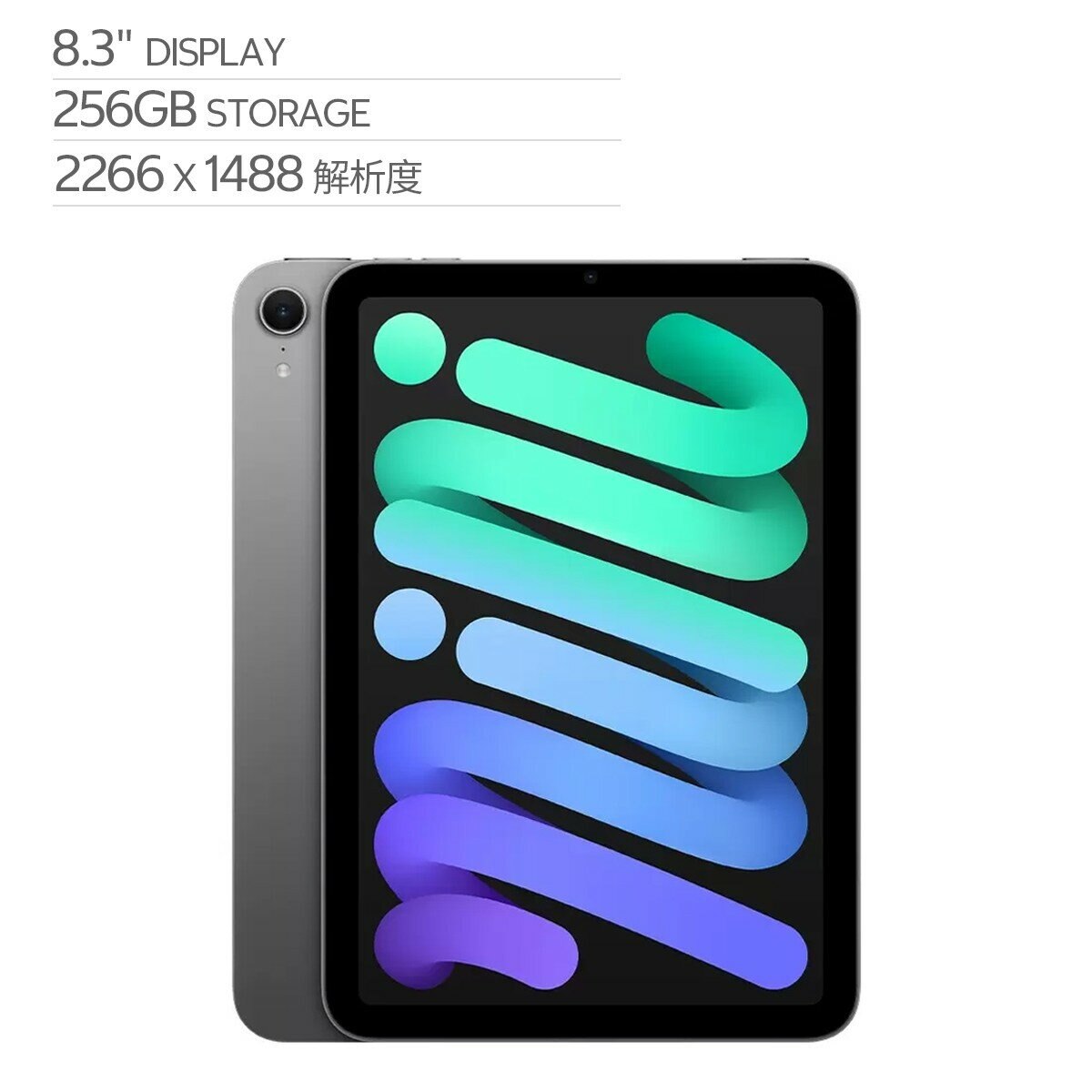 Apple iPad mini (第7代) Wi-Fi 256GB 太空灰