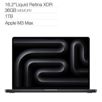 Apple MacBook Pro 16吋 搭配 M3 Max 晶片 14 核心 CPU 30 核心 GPU 1TB SSD