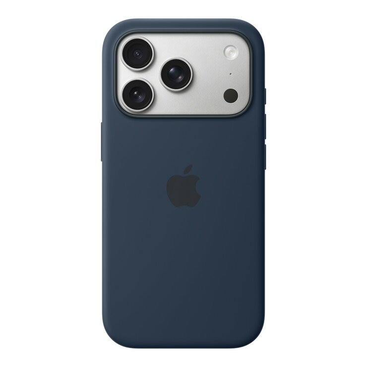 Apple iPhone 17 Pro MagSafe 矽膠保護殼 午夜色
