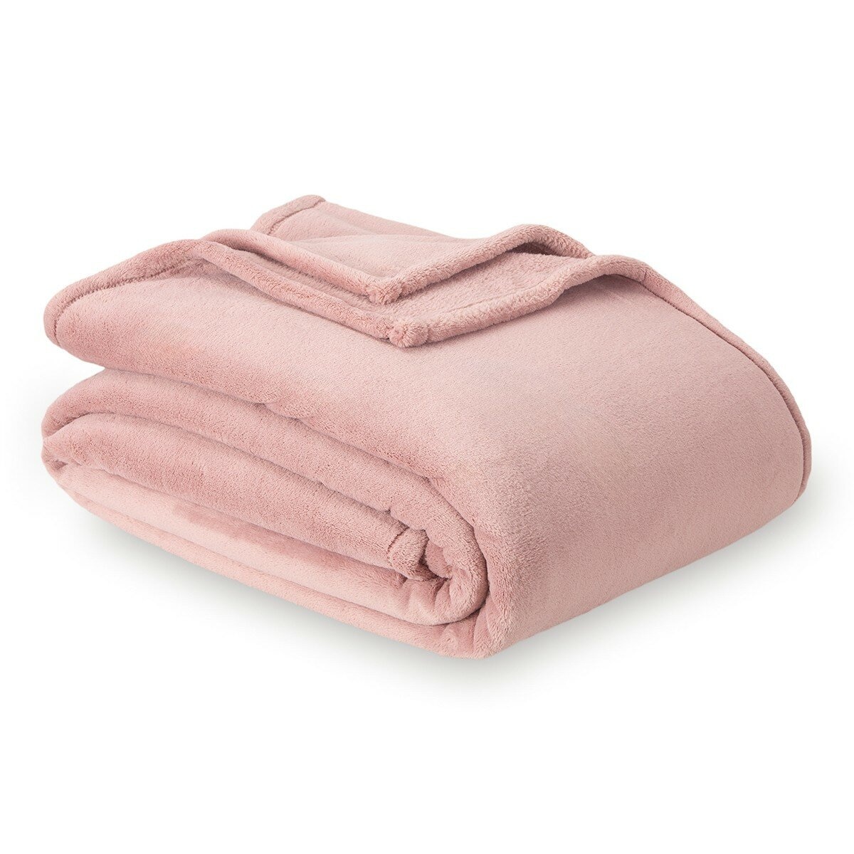 Berkshire 雙人舒適毯 233公分 X 248公分 粉