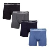 Calvin Klein 男內褲 4入組 S 藍色