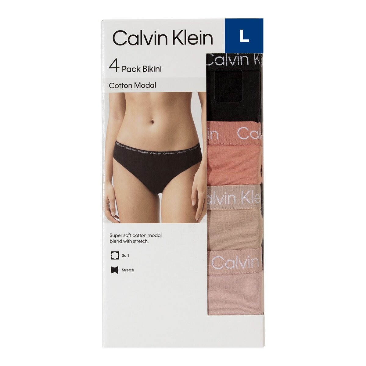 Calvin Klein 女內褲四入組 L