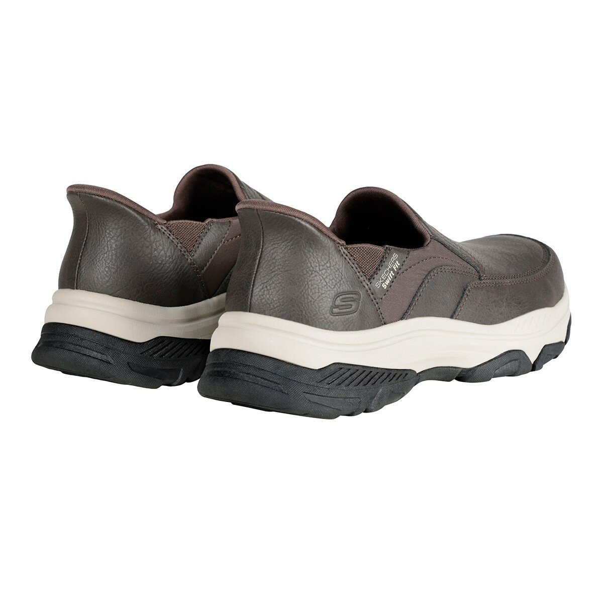 Skechers 男休閒鞋 深棕