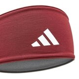 Adidas 雙面高彈性吸汗頭帶 煙燻紅