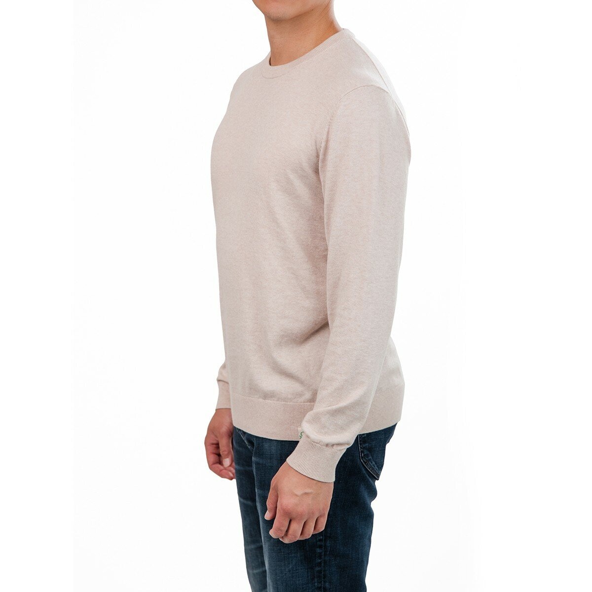 United Colors of Benetton 男長袖毛衣 米白